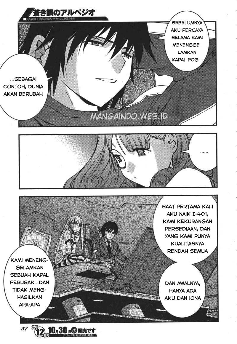 Aoki Hagane no Arpeggio chapter 49 halaman 6