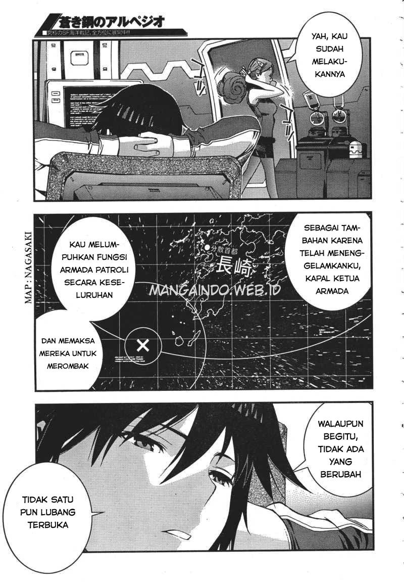 Aoki Hagane no Arpeggio chapter 49 halaman 8
