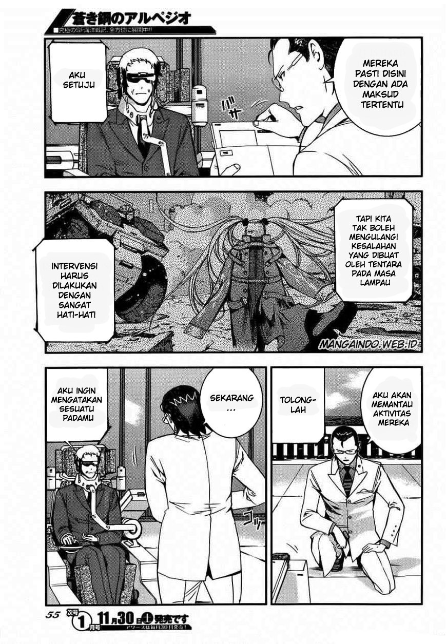 Aoki Hagane no Arpeggio chapter 50 halaman 11