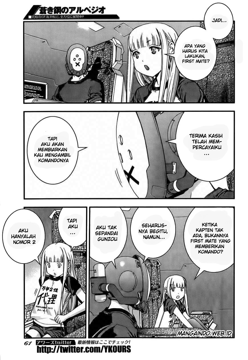 Aoki Hagane no Arpeggio chapter 50 halaman 17