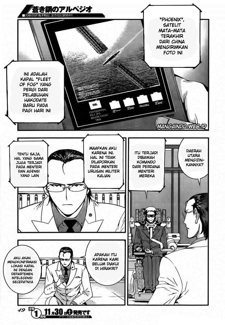 Aoki Hagane no Arpeggio chapter 50 halaman 5