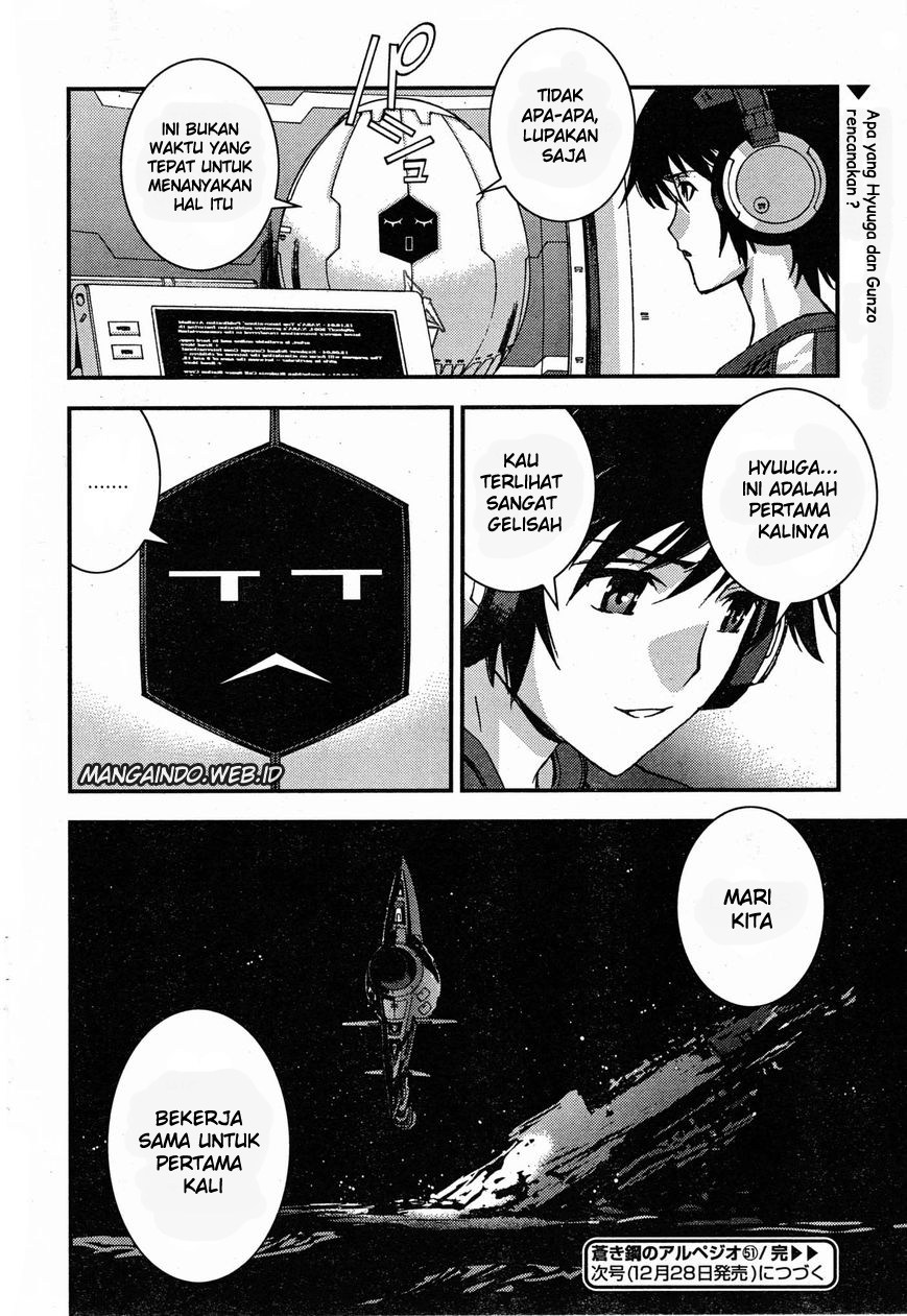 Aoki Hagane no Arpeggio chapter 51 halaman 30