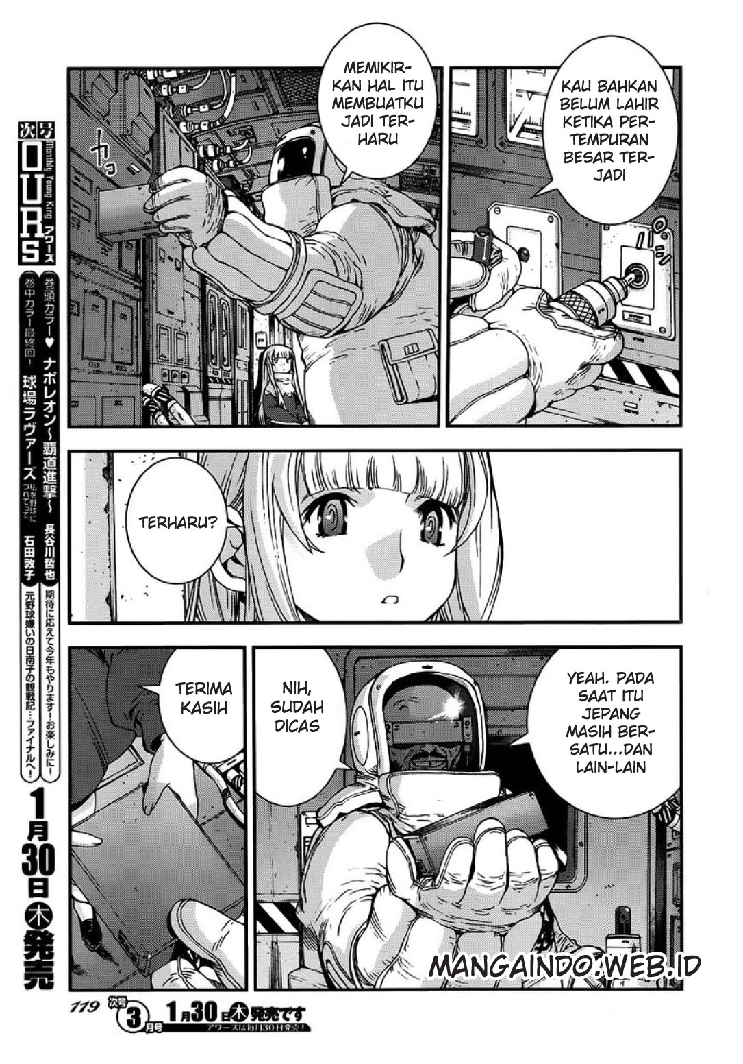 Aoki Hagane no Arpeggio chapter 52 halaman 13