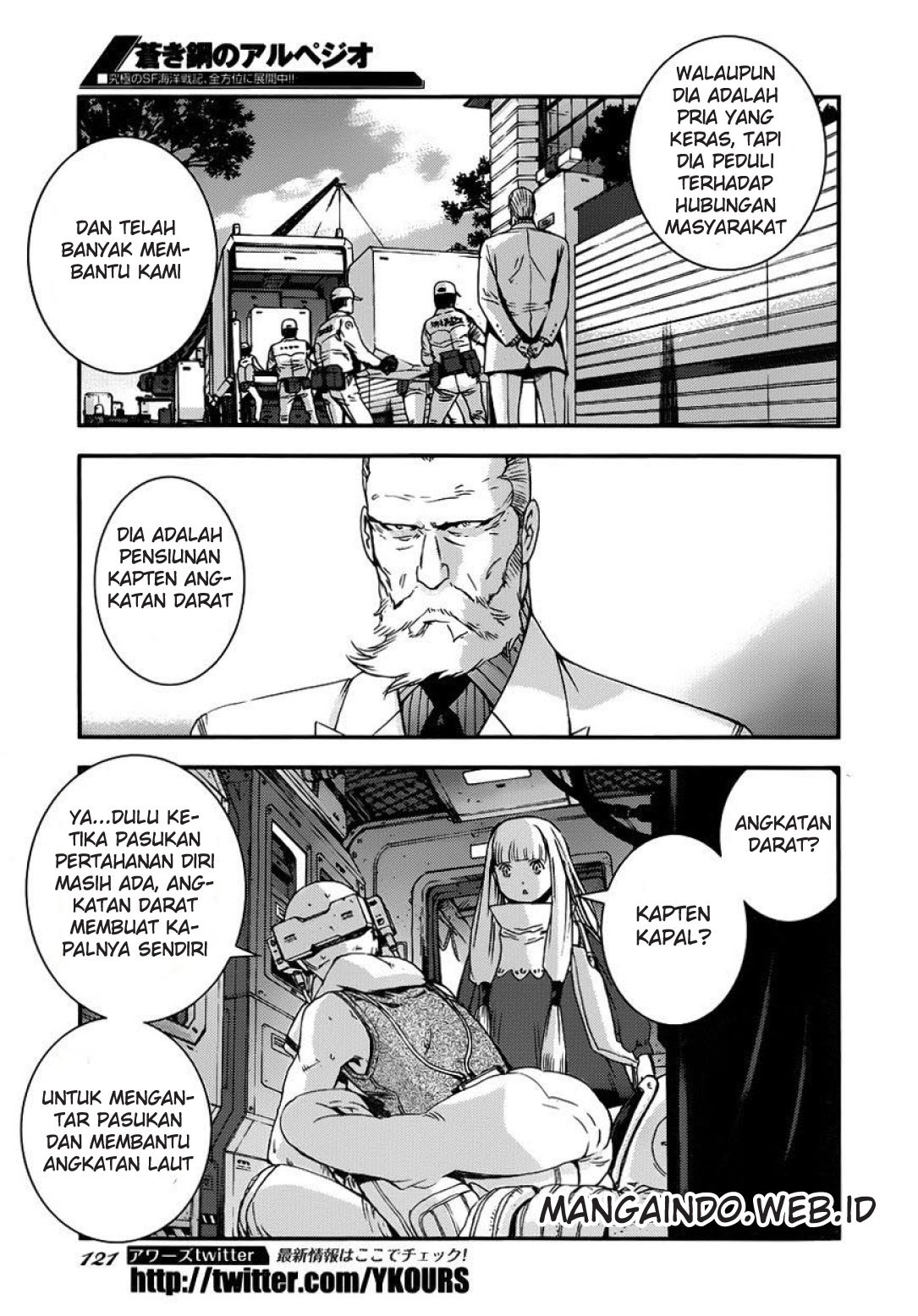 Aoki Hagane no Arpeggio chapter 52 halaman 15