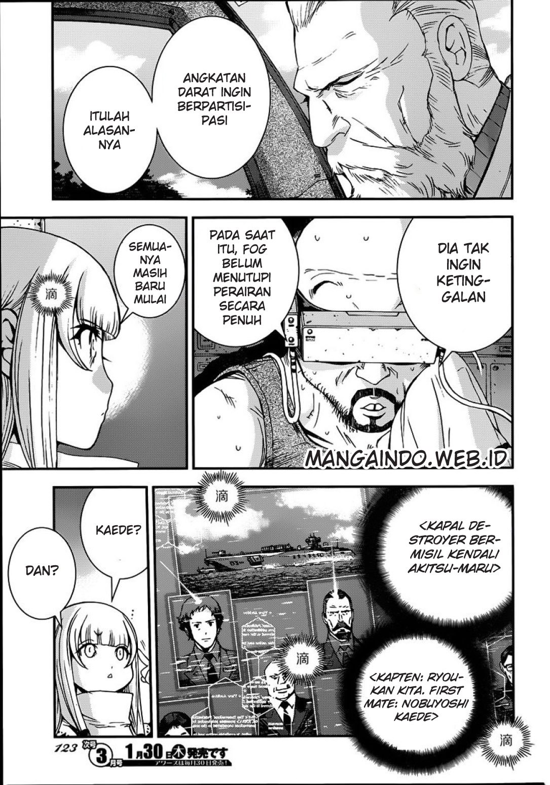 Aoki Hagane no Arpeggio chapter 52 halaman 17