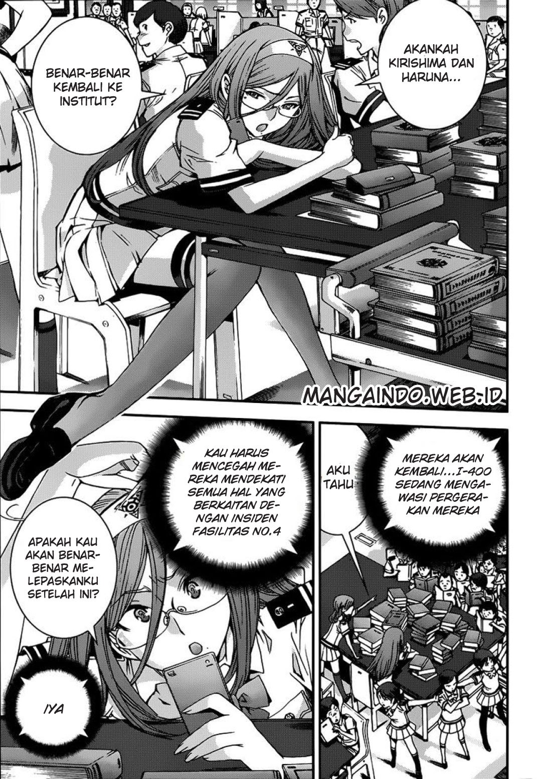 Aoki Hagane no Arpeggio chapter 52 halaman 23