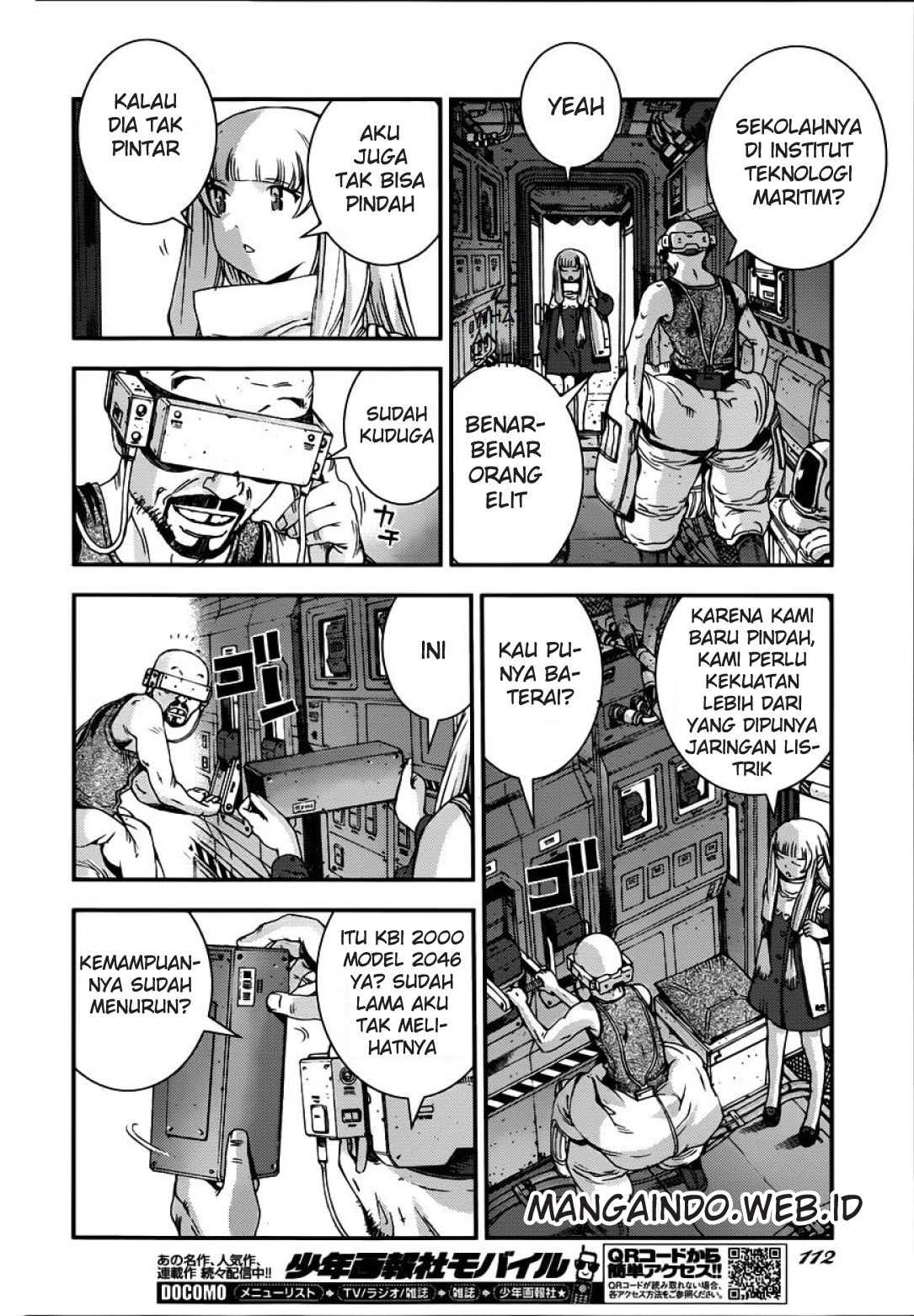 Aoki Hagane no Arpeggio chapter 52 halaman 6