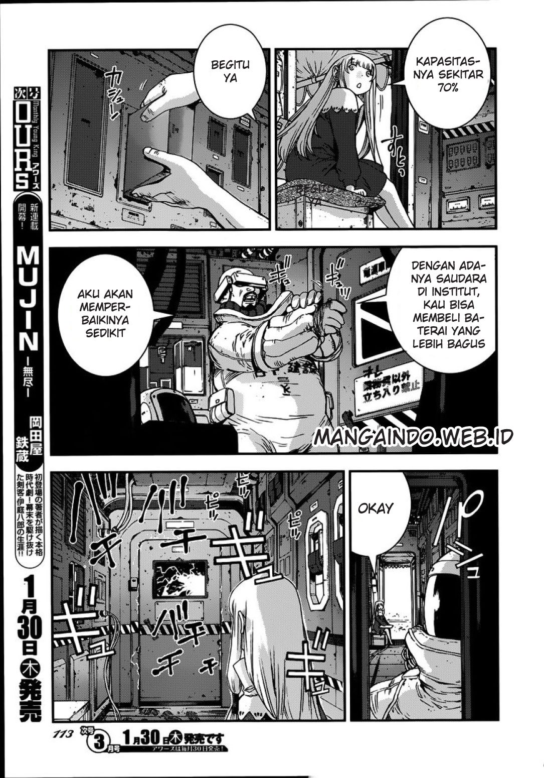 Aoki Hagane no Arpeggio chapter 52 halaman 7