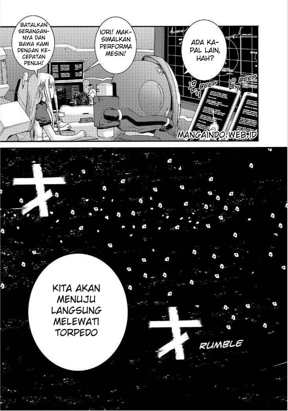 Aoki Hagane no Arpeggio chapter 55 halaman 20
