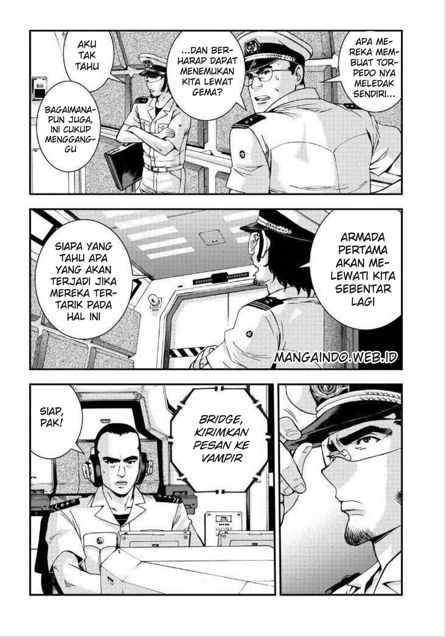 Aoki Hagane no Arpeggio chapter 56 halaman 19