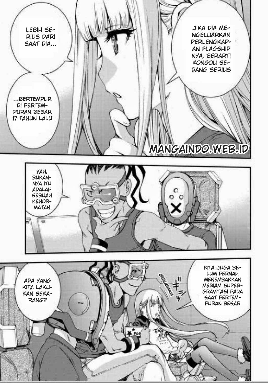 Aoki Hagane no Arpeggio chapter 58 halaman 10