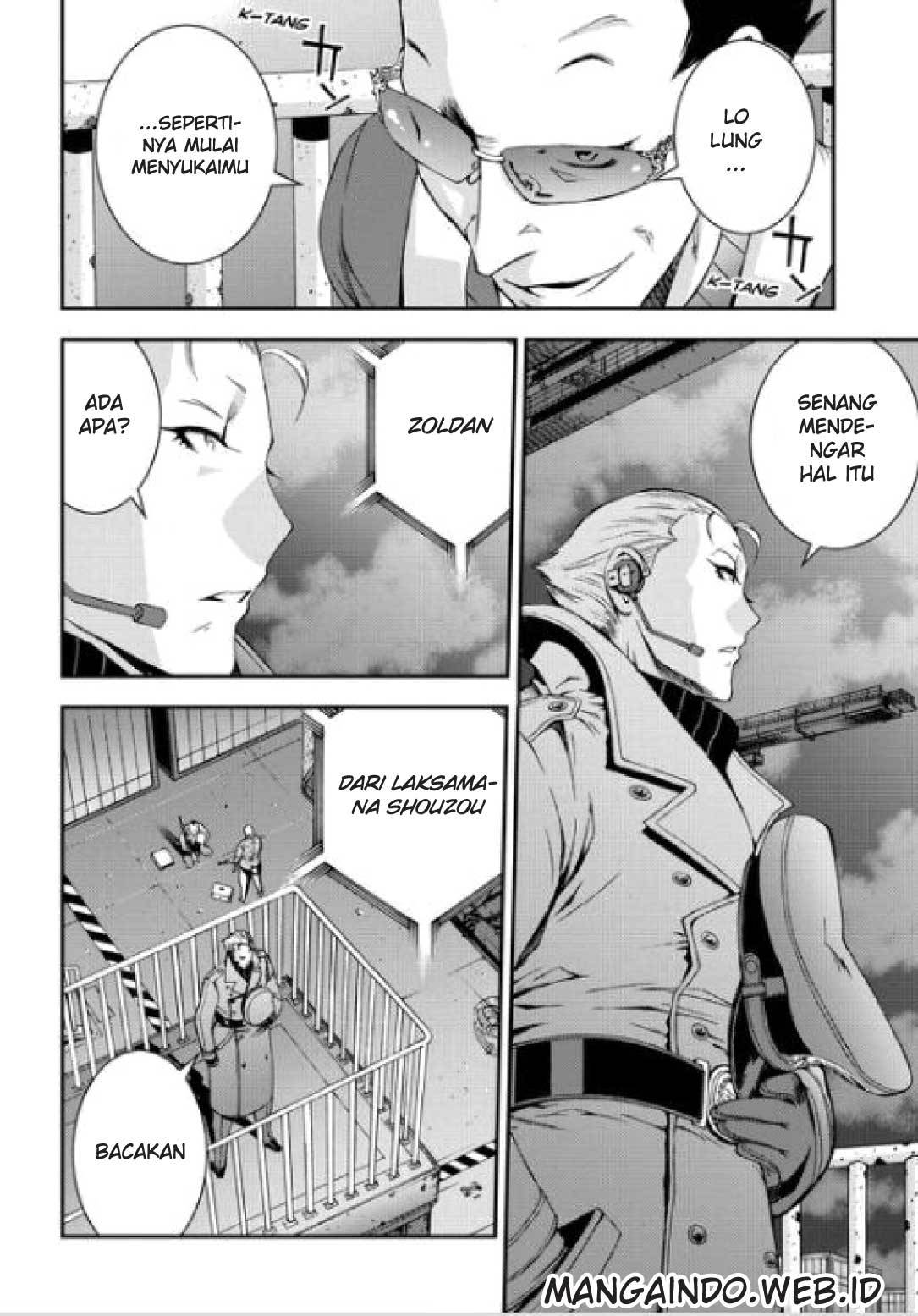 Aoki Hagane no Arpeggio chapter 58 halaman 27