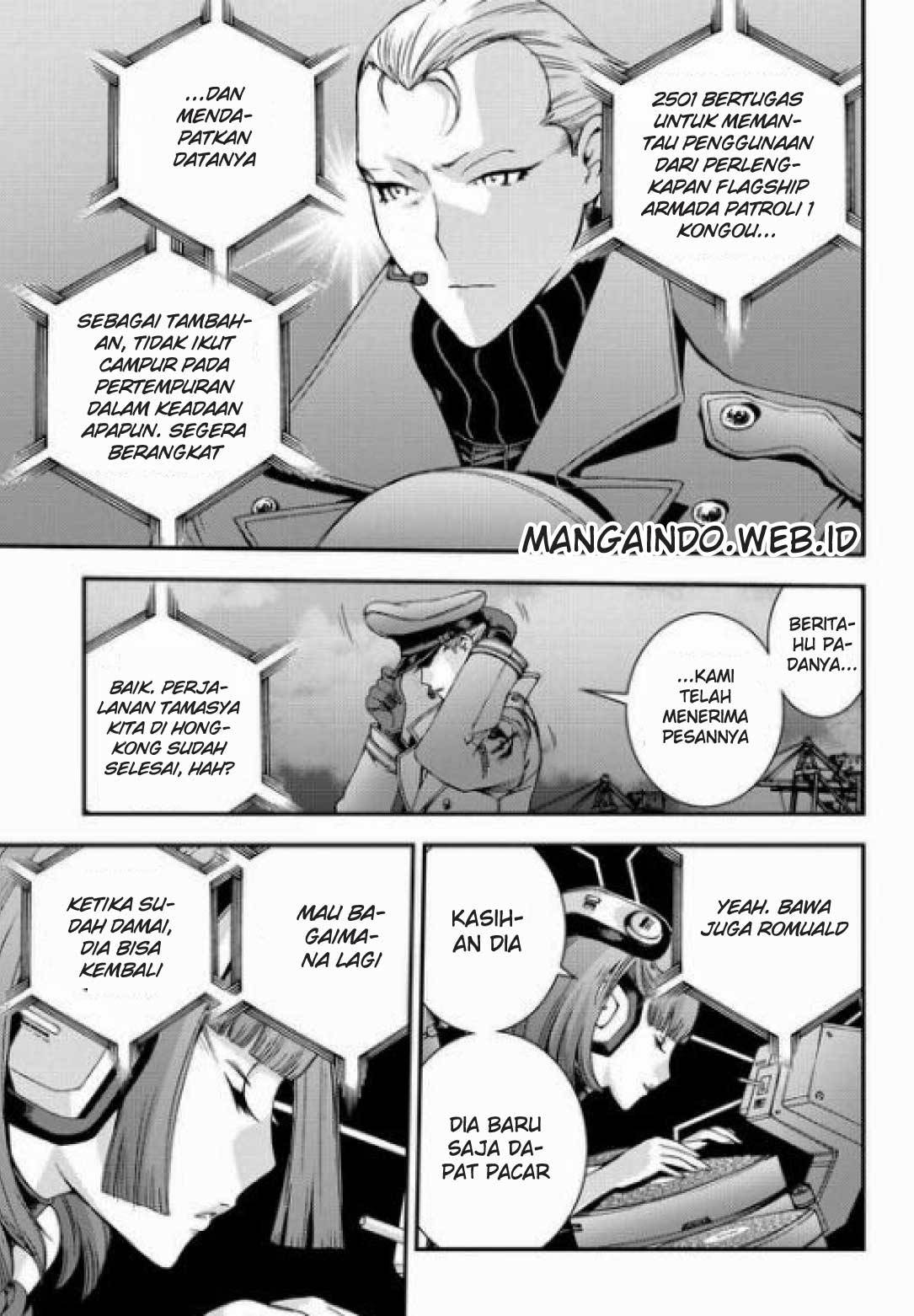 Aoki Hagane no Arpeggio chapter 58 halaman 28