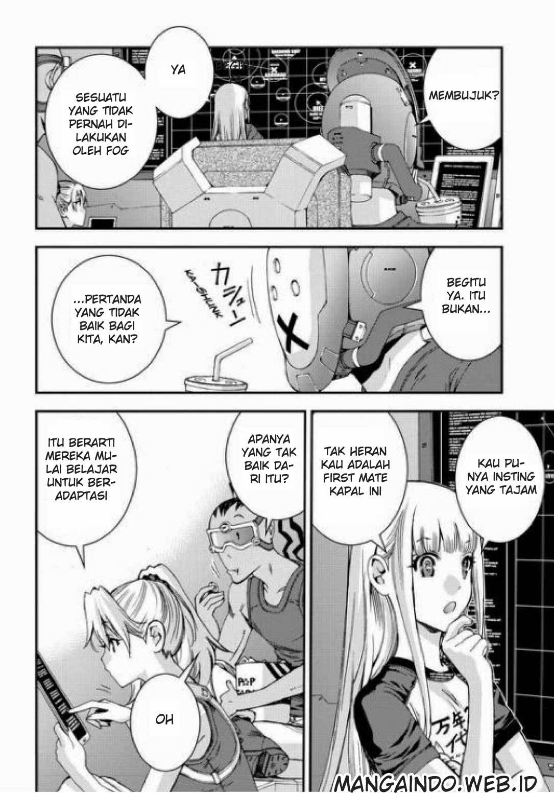 Aoki Hagane no Arpeggio chapter 58 halaman 7