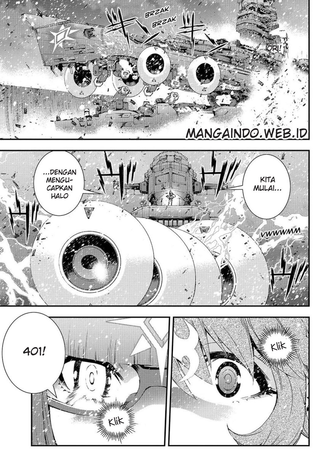 Aoki Hagane no Arpeggio chapter 59 halaman 12