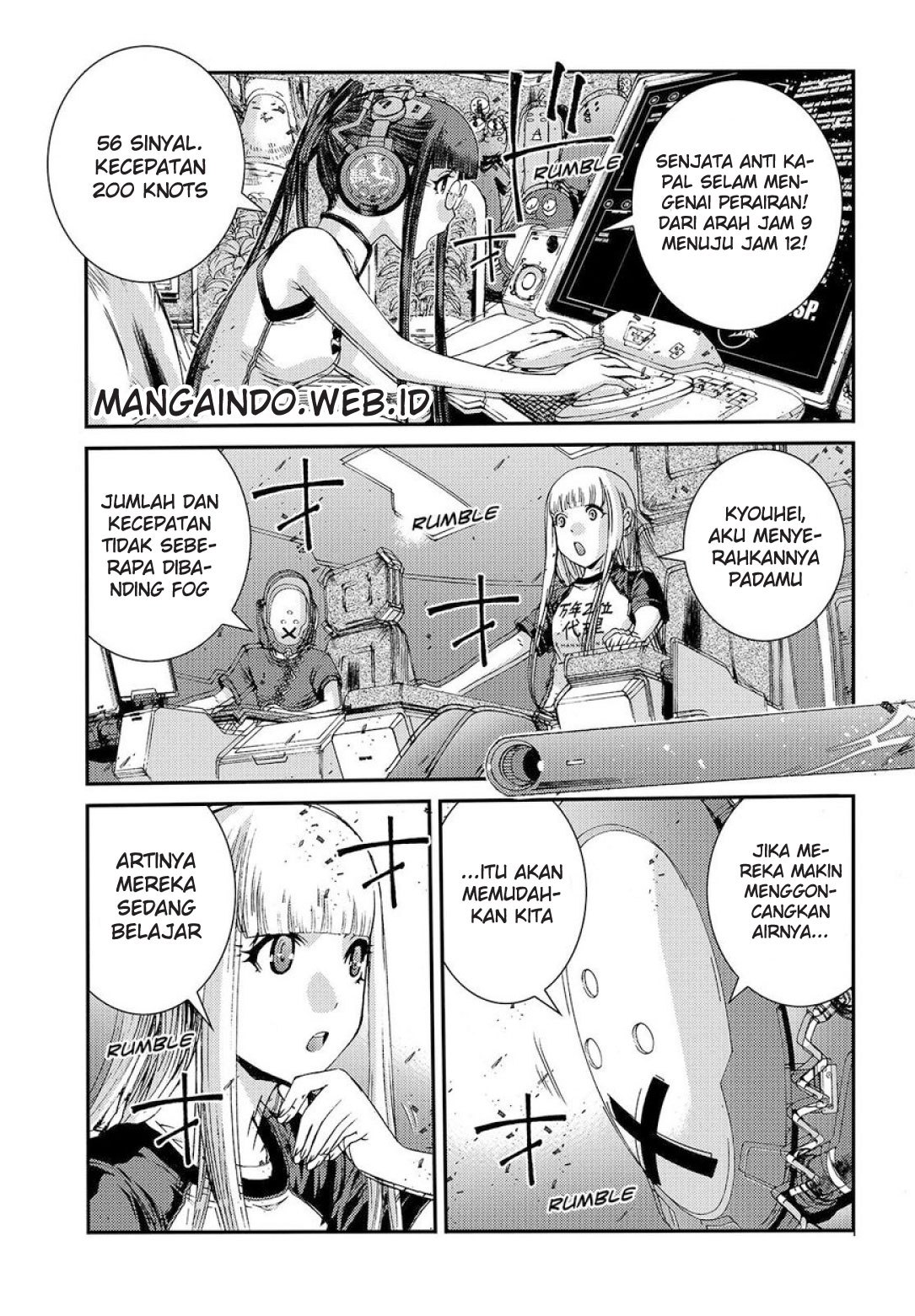 Aoki Hagane no Arpeggio chapter 59 halaman 20