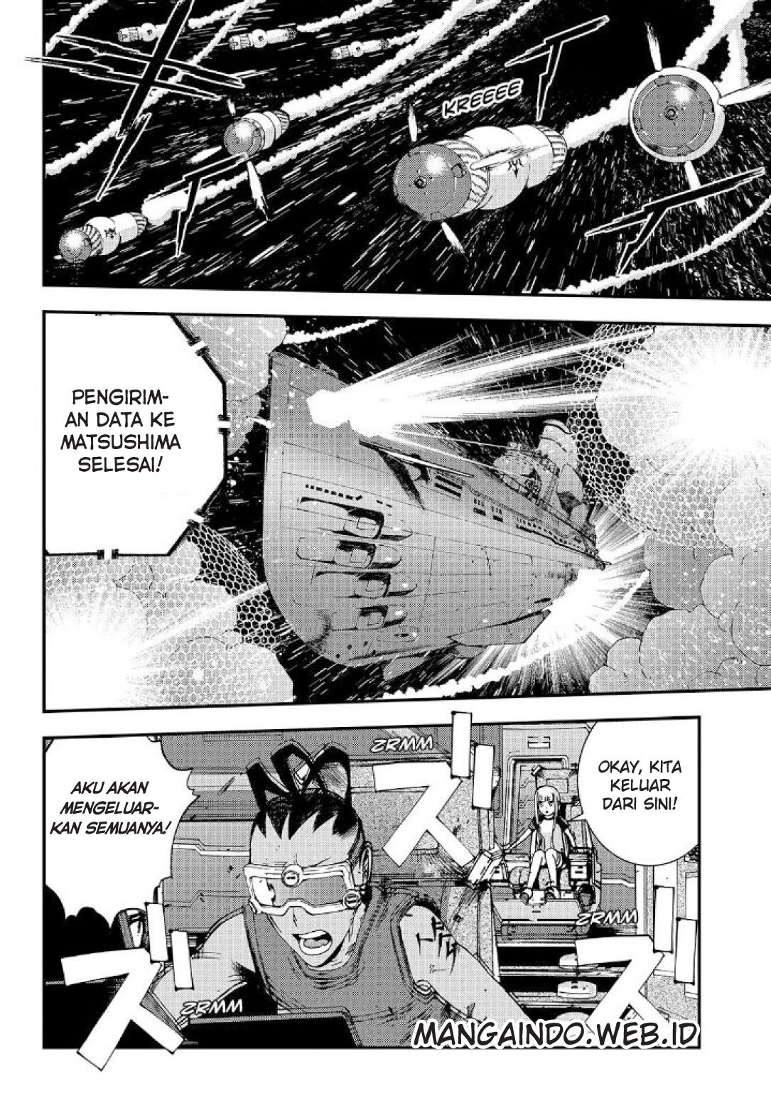 Aoki Hagane no Arpeggio chapter 60 halaman 11