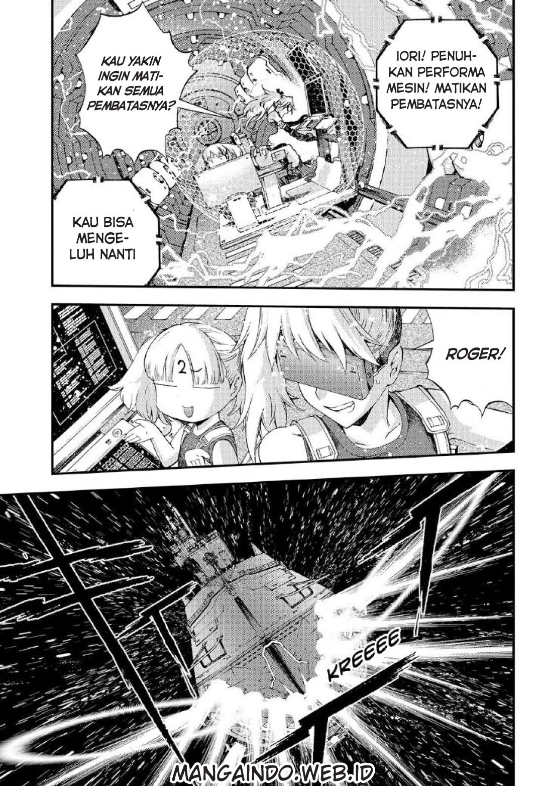 Aoki Hagane no Arpeggio chapter 60 halaman 16
