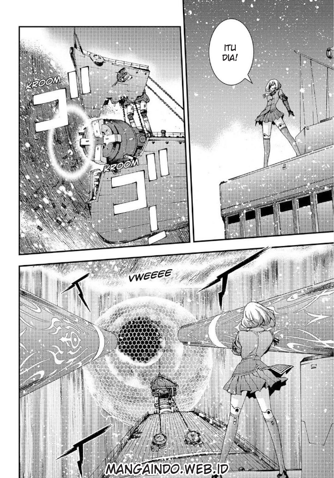 Aoki Hagane no Arpeggio chapter 60 halaman 17