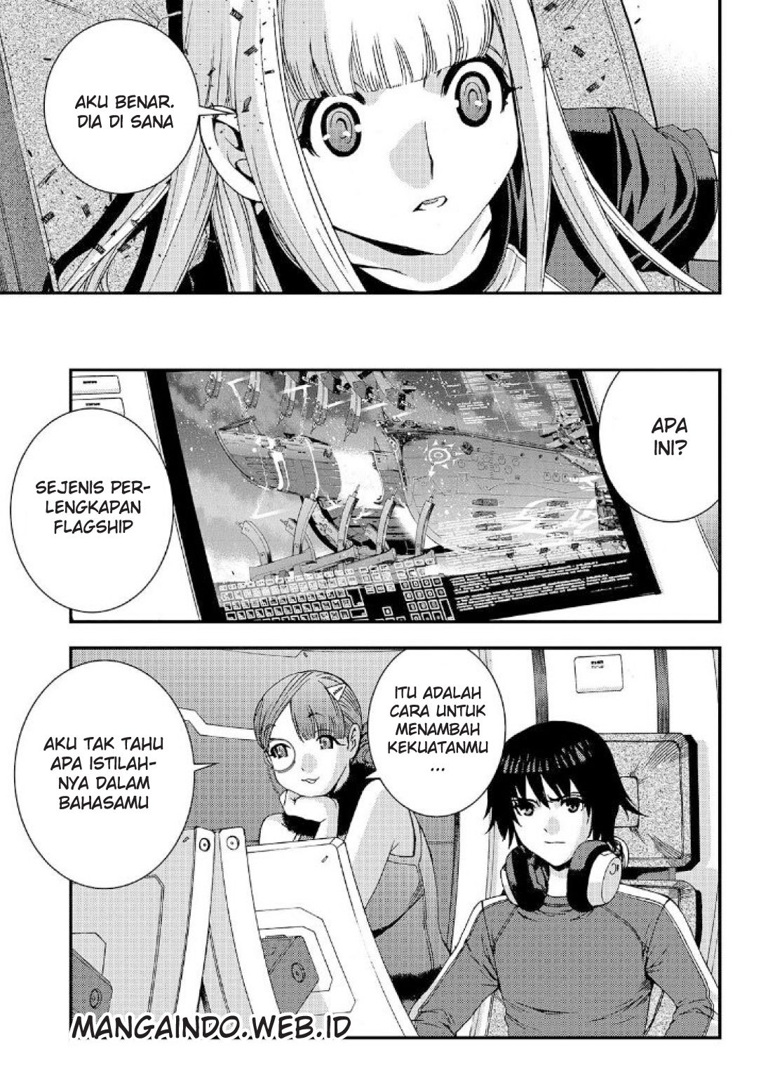 Aoki Hagane no Arpeggio chapter 60 halaman 18