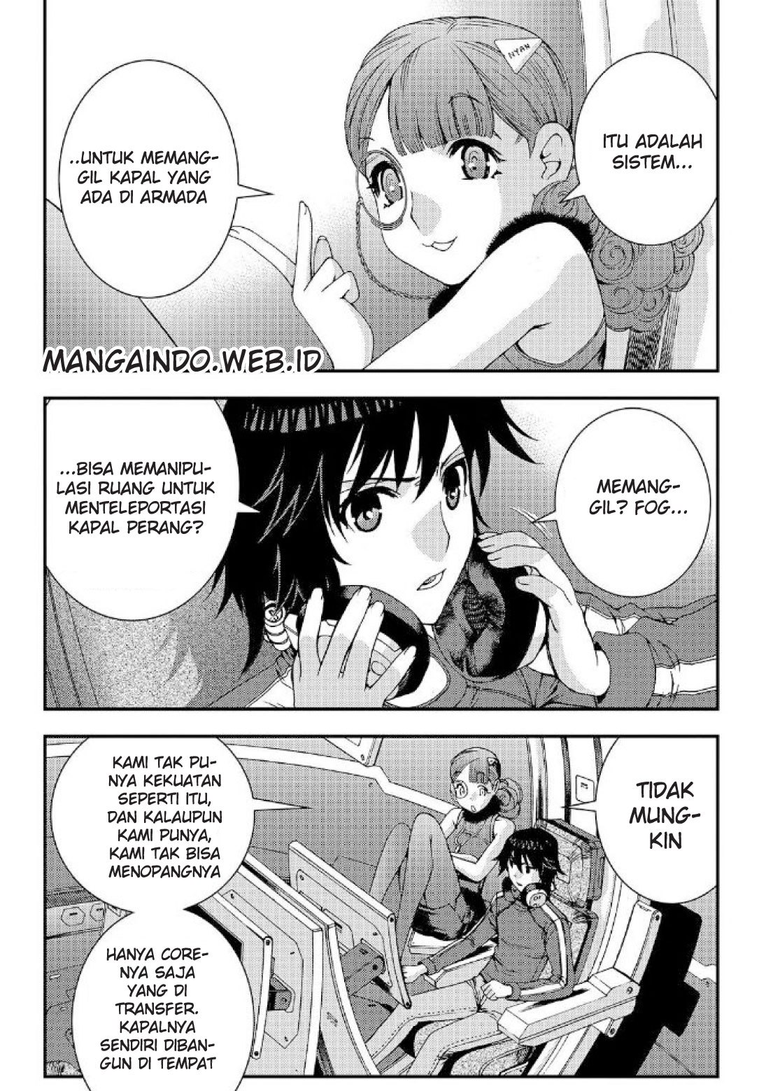 Aoki Hagane no Arpeggio chapter 60 halaman 19