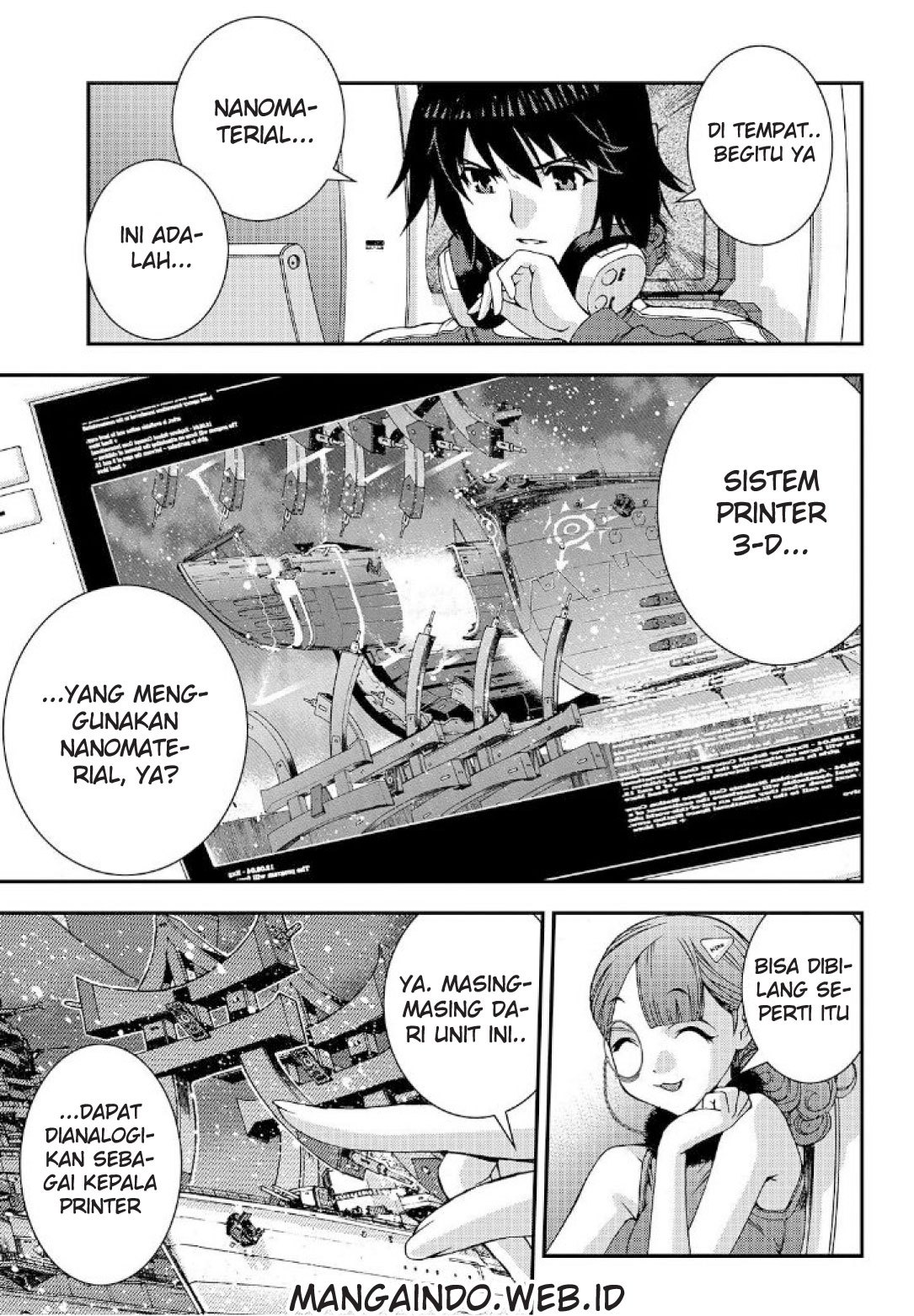 Aoki Hagane no Arpeggio chapter 60 halaman 20