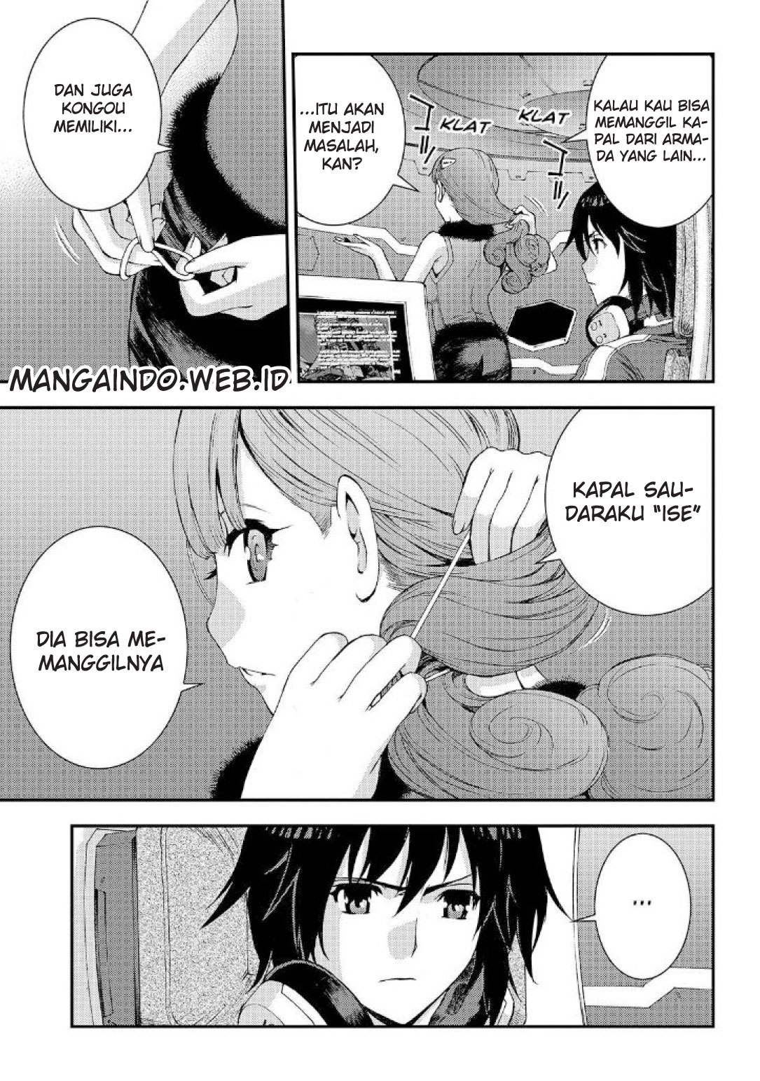 Aoki Hagane no Arpeggio chapter 60 halaman 22