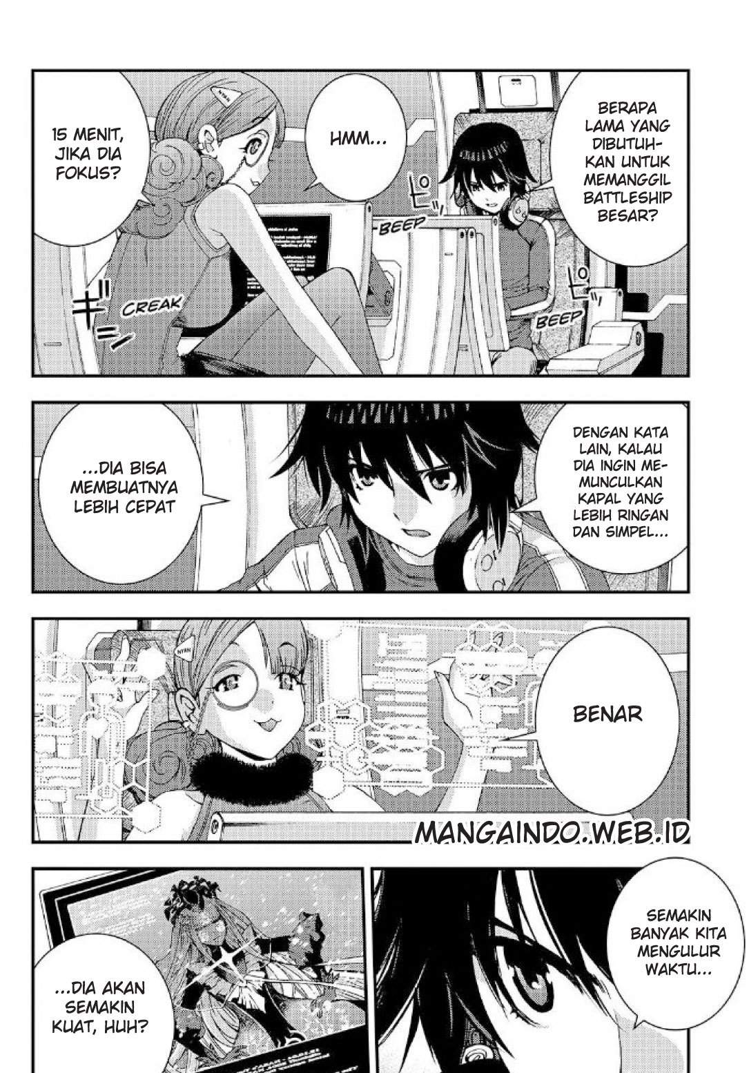 Aoki Hagane no Arpeggio chapter 60 halaman 23