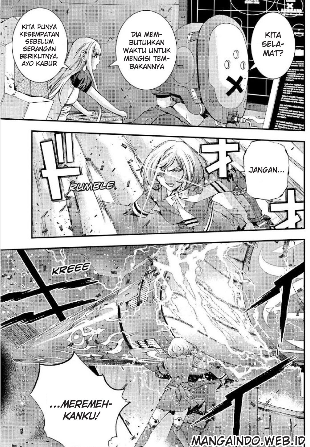 Aoki Hagane no Arpeggio chapter 60 halaman 28