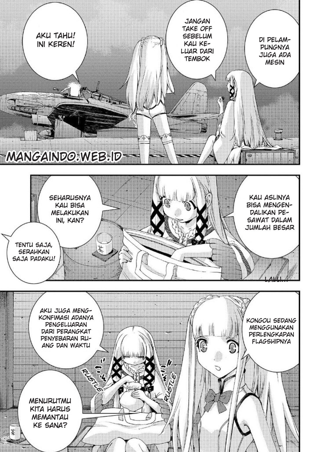 Aoki Hagane no Arpeggio chapter 60 halaman 6