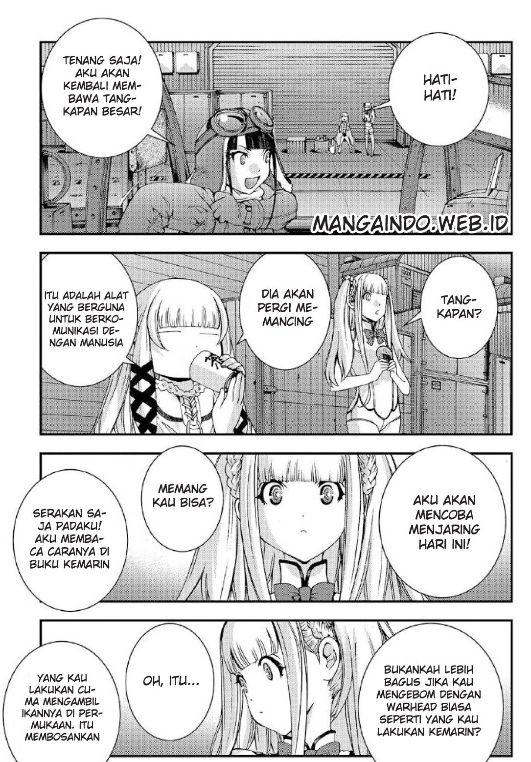 Aoki Hagane no Arpeggio chapter 60 halaman 8