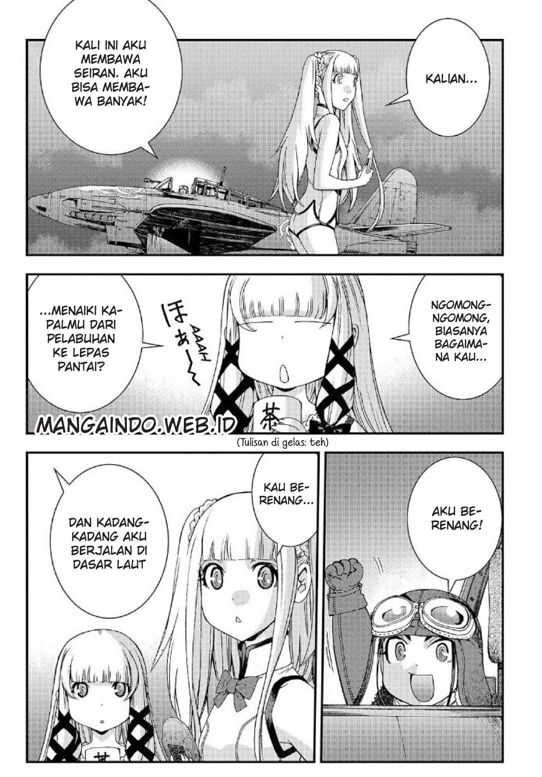 Aoki Hagane no Arpeggio chapter 60 halaman 9