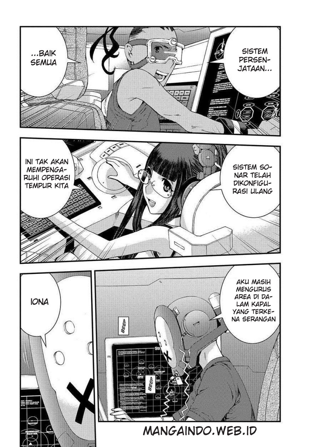 Aoki Hagane no Arpeggio chapter 61 halaman 14