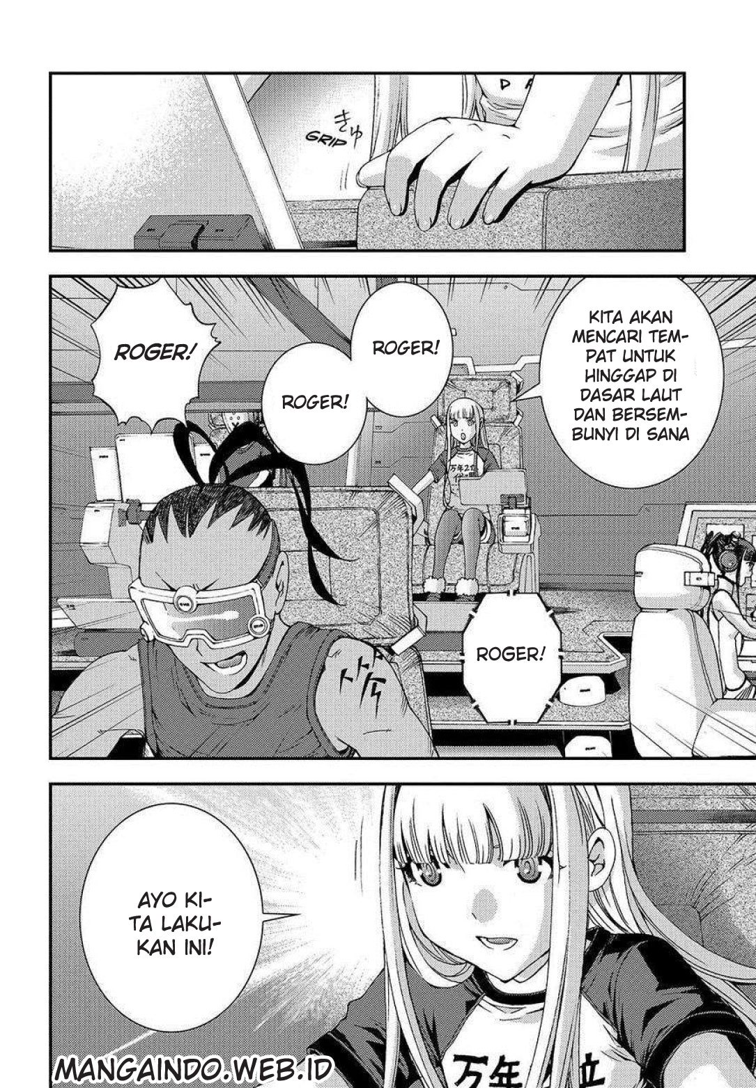 Aoki Hagane no Arpeggio chapter 61 halaman 18