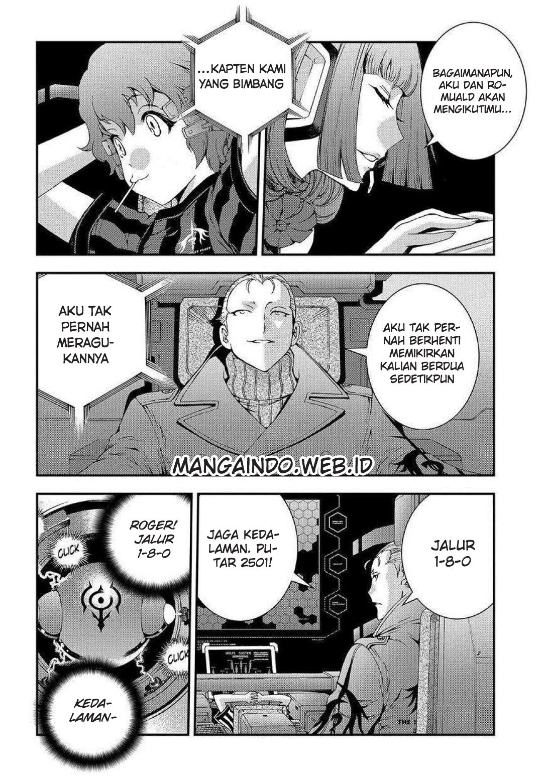 Aoki Hagane no Arpeggio chapter 61 halaman 28