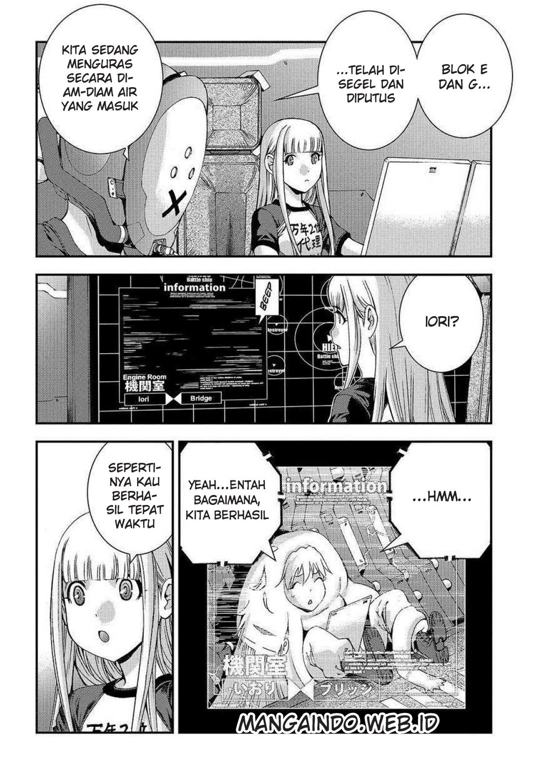 Aoki Hagane no Arpeggio chapter 61 halaman 6