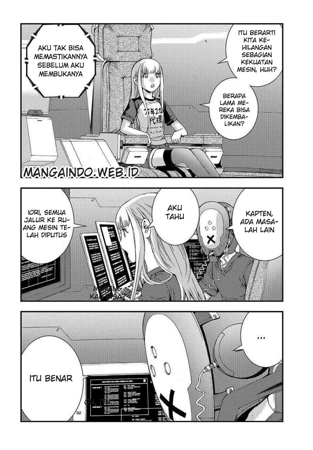 Aoki Hagane no Arpeggio chapter 61 halaman 8