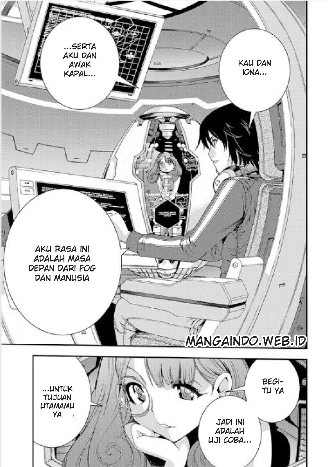 Aoki Hagane no Arpeggio chapter 62 halaman 13