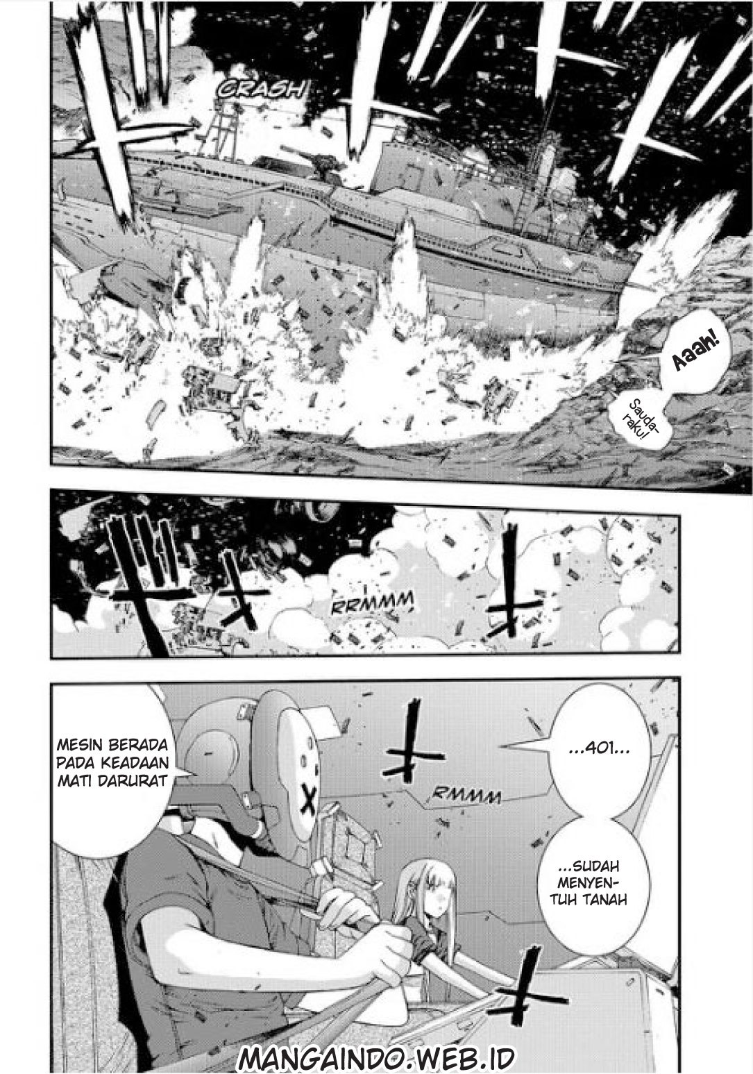 Aoki Hagane no Arpeggio chapter 62 halaman 24