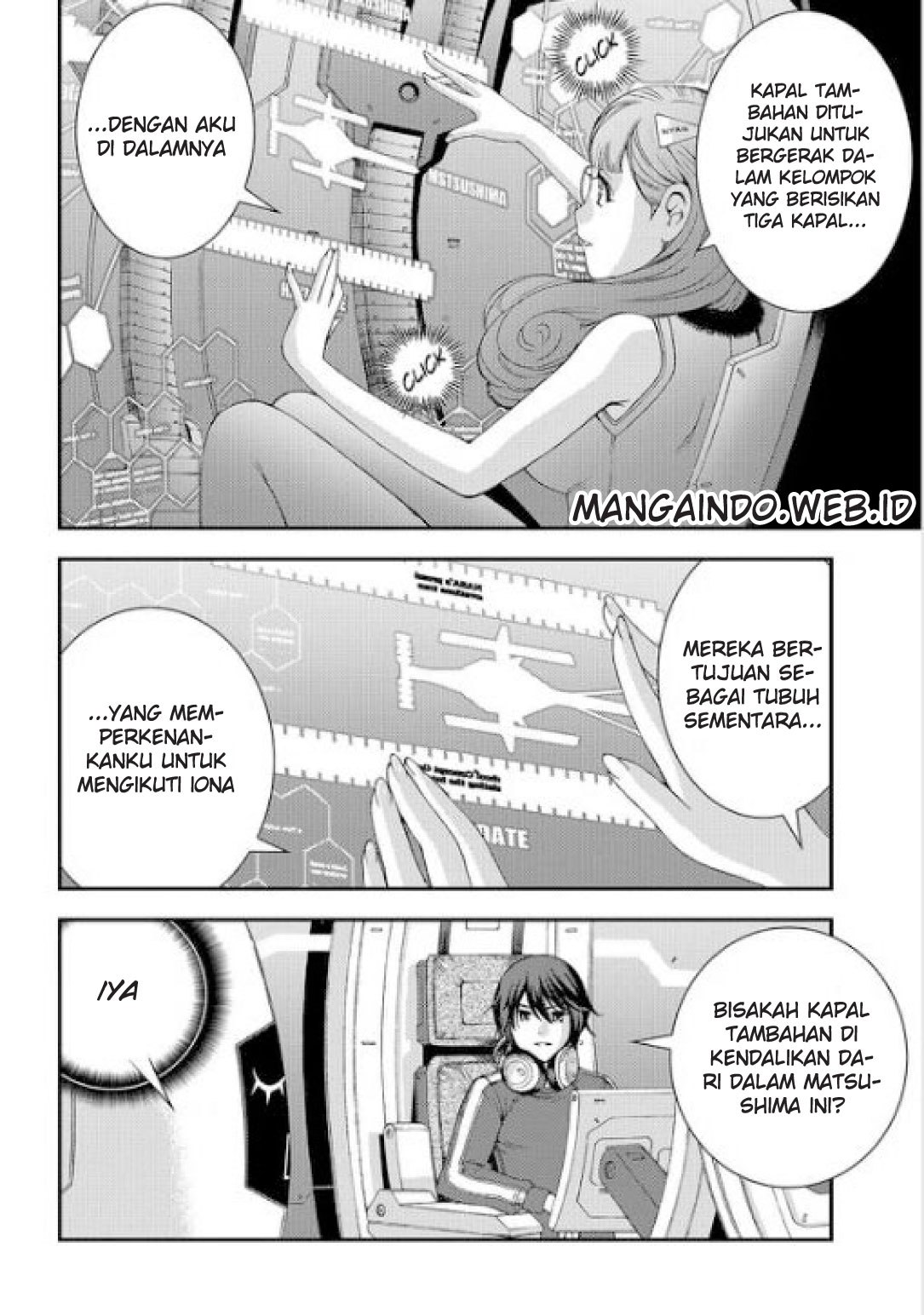 Aoki Hagane no Arpeggio chapter 62 halaman 8