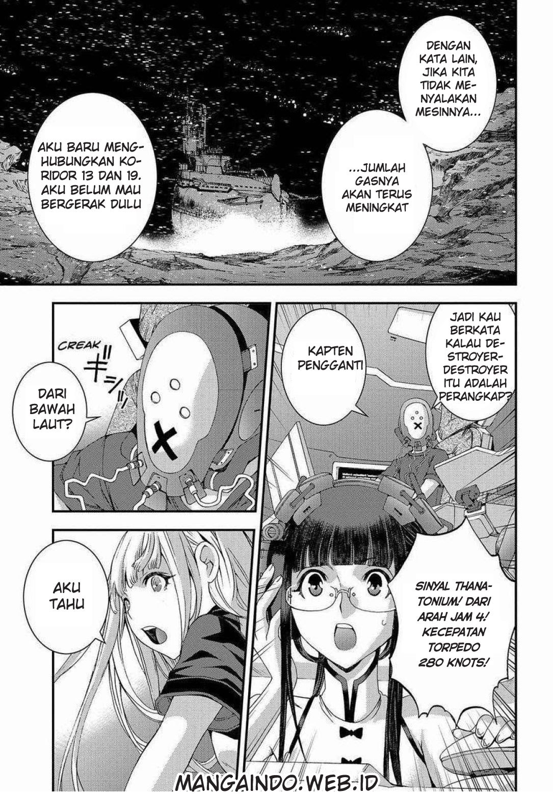 Aoki Hagane no Arpeggio chapter 63 halaman 13