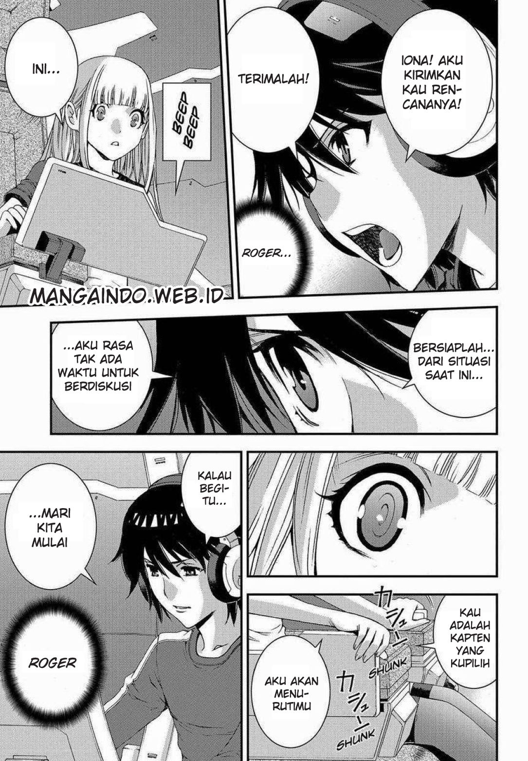 Aoki Hagane no Arpeggio chapter 63 halaman 17