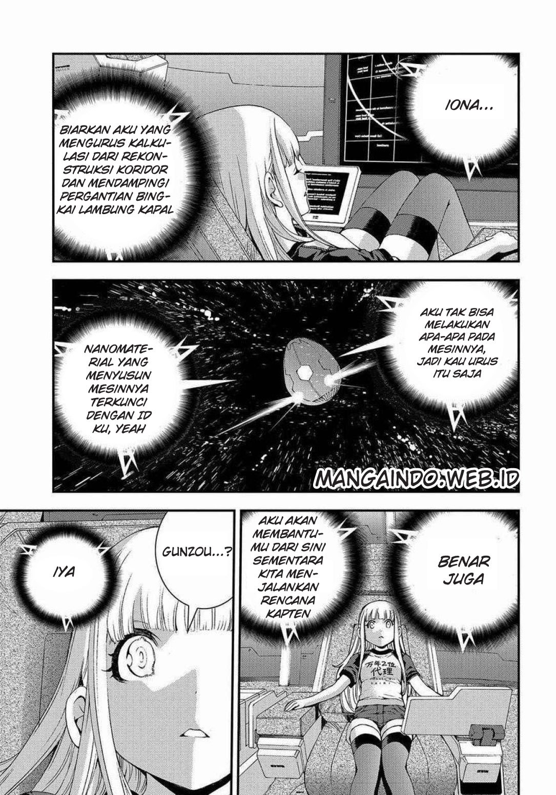 Aoki Hagane no Arpeggio chapter 63 halaman 6