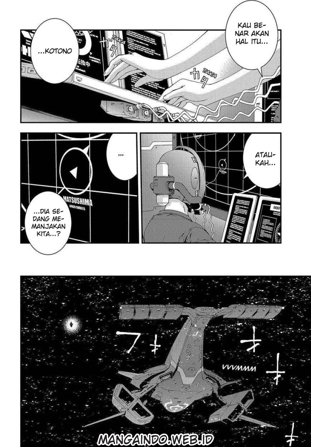 Aoki Hagane no Arpeggio chapter 63 halaman 9