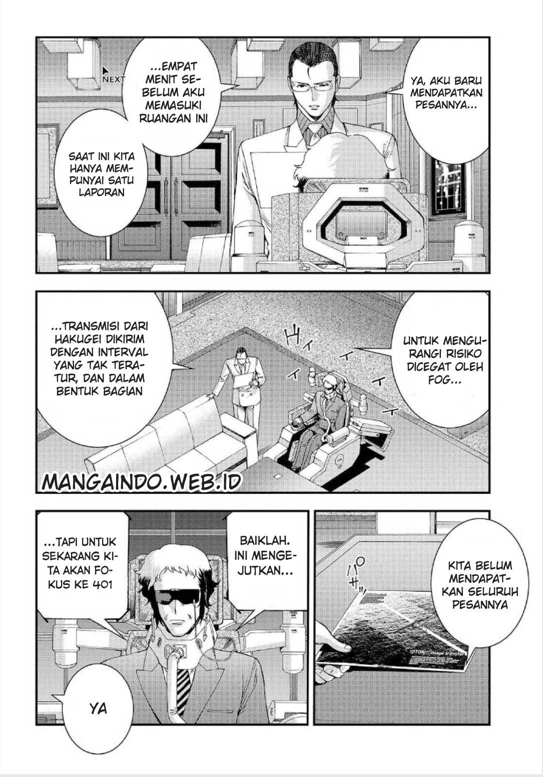 Aoki Hagane no Arpeggio chapter 64 halaman 15