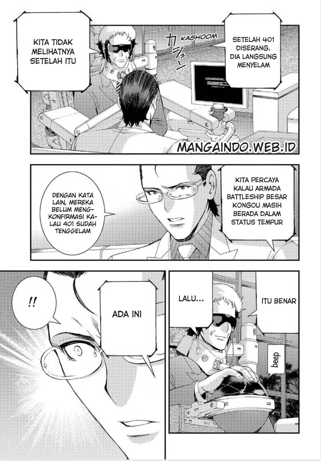 Aoki Hagane no Arpeggio chapter 64 halaman 16