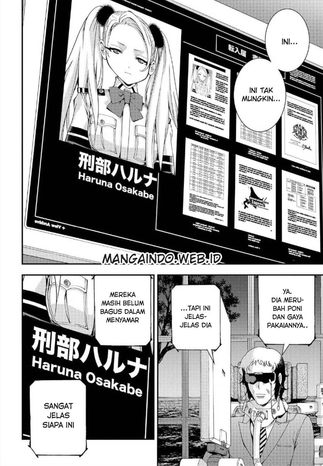 Aoki Hagane no Arpeggio chapter 64 halaman 17