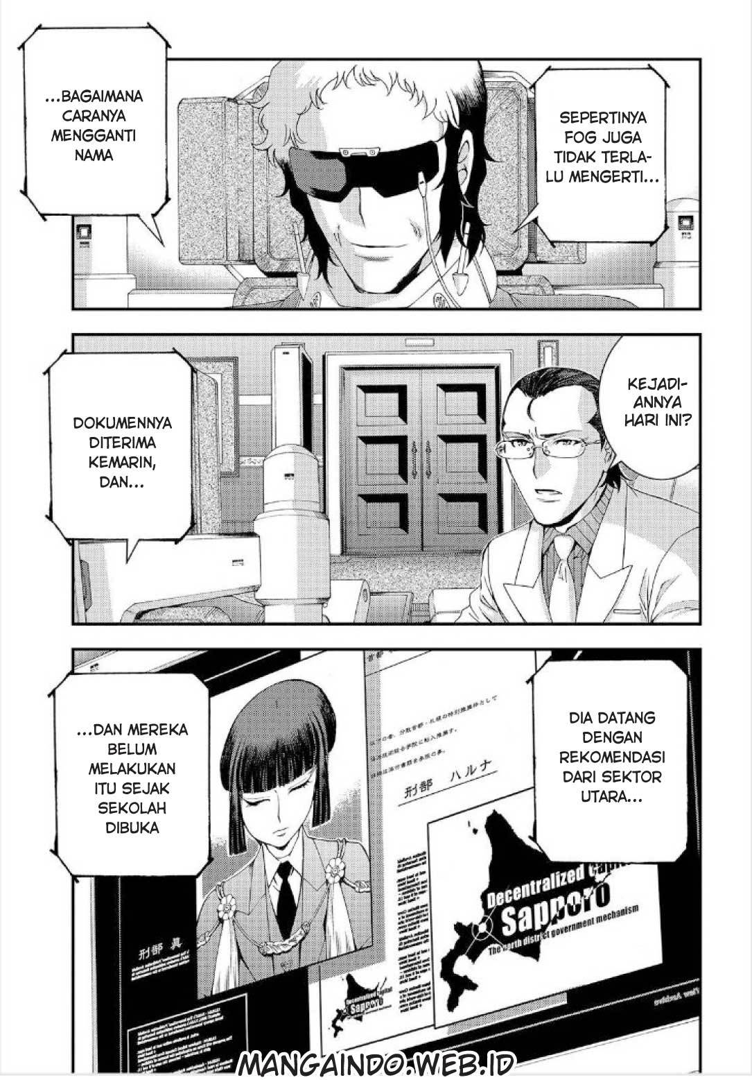 Aoki Hagane no Arpeggio chapter 64 halaman 18
