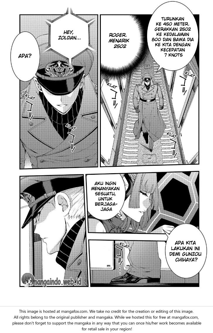 Aoki Hagane no Arpeggio chapter 66 halaman 13
