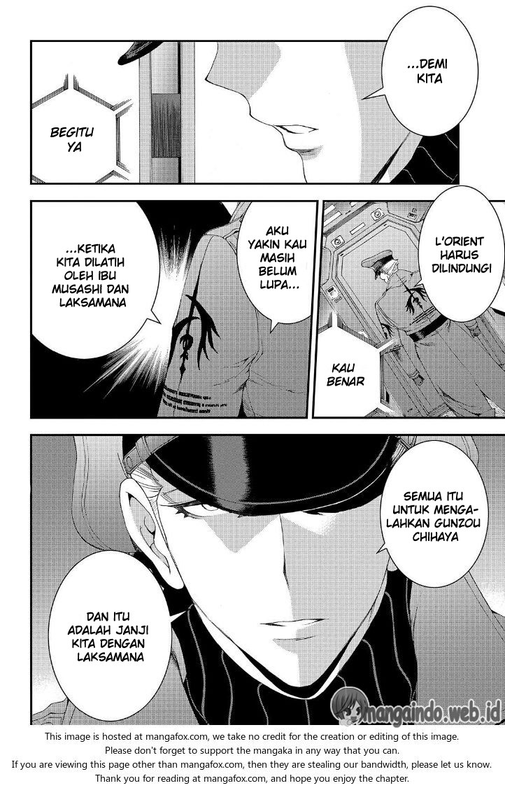 Aoki Hagane no Arpeggio chapter 66 halaman 14